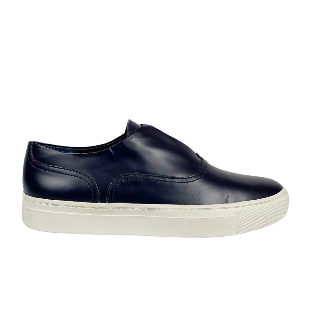 Vince Navy Smooth Leather “Nelson” Sneakers